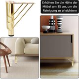 YAYODS 4x kovinske pohištvene noge 15cm | Shoptok.si
