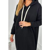 Kesi Long black dress with a hood | shoptok.hr