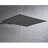 EYN Dežna glava za tuš v mat črni barvi s konzolo | BGT1751 — 30 cm | Shoptok.si