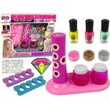  Nail Painting Set Nail Glitter Dispenser Nail Lacquer Stickers Cene