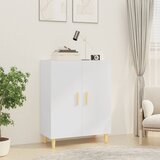 The Living Store Komoda bela 70x34x90 cm konstruiran les - Komoda, (21663603) Cene