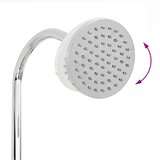  Solarni tuš s tuš glavom 20 l PVC, ABS, Legirani cink Crna | Eponuda.ba