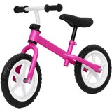 vidaXL Poganjalec 12" kolesa roza | Shoptok.si