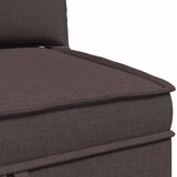  Modularni set sofe sa skladištem 3 pcs Tamno smeđa Tkanina | Eponuda.com