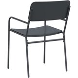  Vrtne stolice 2 pcs Antracit 51 x 55 x 81 cm Čelik | shoptok.hr