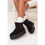 Boto Women's Snow Boots With Elastic Insert Black Kiora | ePonuda.com