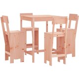  5-dijelni vrtni barski set od masivnog drva duglazije | shoptok.hr