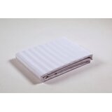MATIVO Saten pruga navlaka 200x200 cm - preklop, bijela | shoptok.hr