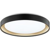 Brilliant LED prigušiva plafonska lampa WALDO LED/36W/230V crna/zlatna + daljinski upravljač | Eponuda.com