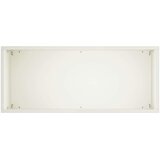  Vrtna saksija 2 kom. Bijela 50 x 20 x 40 cm Čelična vrata | shoptok.hr