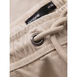 Ombre Men's loose-fit shorts with cargo pockets - cream | Shoptok.si