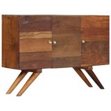 vidaXL Komoda rjava trden predelan les 110x30x75 cm | Shoptok.si