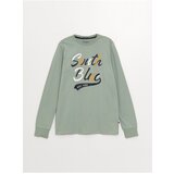 LC Waikiki Crew Neck Printed Long Sleeve Boys' T-Shirt Cene