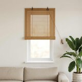 Rolo zavjesa Smeđa 60 x 160 cm Bambus Cijene