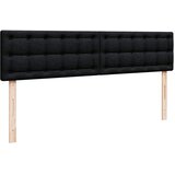  Otomanski krevet s madracem crni 200x200 cm tkanine | shoptok.hr