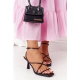 S. BARSKI High Heel Sandals With Square Toe S.Barski | Shoptok.si