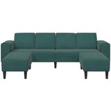  Kauč za dnevni boravak 3 pcs Tamnozelena 250 x 188 x 76 cm | shoptok.hr