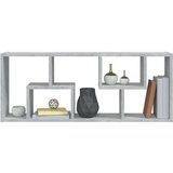 vidaXL Zidna polica siva boja betona 36 x 16 x 90 cm od iverice | shoptok.hr