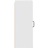 vidaXL Stenska kuhinjska omarica Bela 50 x 31 x 80 cm Konstruiran les | Shoptok.si