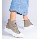 Gemre Green high platform sneakers Guerrino Cene