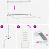 Tenda na automatsko uvlačenje LED antracit i bijela 300x250 cm | shoptok.hr