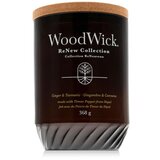 WoodWick ReNew Collection Ginger & Turmeric 368 g dišeča svečka | Shoptok.si