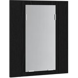  LED kupaonski ormarić s ogledalom crni hrast 40x12x45 cm inženjerski drvo | shoptok.hr