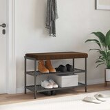  Jastučić za klupu Umjetni sued Smeđa Dubina 35 cm | shoptok.hr
