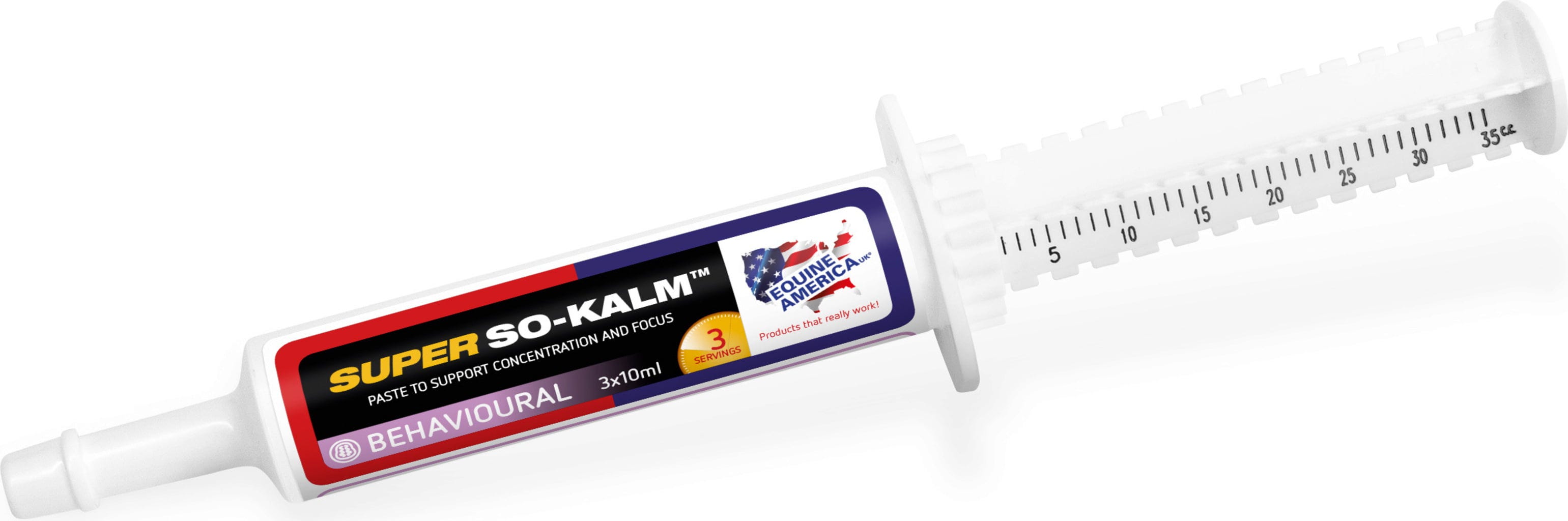 EQUINE_AMERICA Super So-Kalm Paste - 3 x 10 ml Cene
