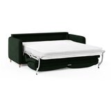 Micadoni Temno zelena žametna sedežna garnitura za spanje 184 cm Simo – | Shoptok.si