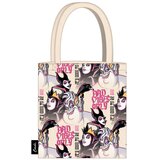 CERD&amp;Aacute; Platnena shopping torba Disney Villains, cvjetni uzorak Slike