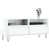 TV ormarić sjajni bijeli 100x34 5x44 5 cm od konstruiranog drva | shoptok.hr