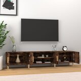 TV ormarić boja dimljenog hrasta 180x31,5x40 konstruirano drvo | shoptok.hr