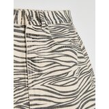 Sinsay Mini traper suknja sa zebrastim uzorkom | shoptok.hr