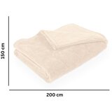 Tiseco Home Studio Deka od mikropliša boje slonovače 150x200 cm Pippa – | shoptok.hr