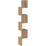 Zidna kutna polica Artisan hrast 20x20x127,5 cm izrađeno drvo | Eponuda.com