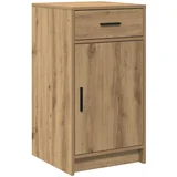 vidaXL Stranski stol Artisan Oreh 40x41x75 cm Inženirski les, (22040444)