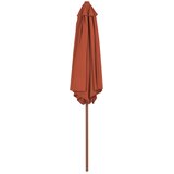 Vanjski suncobran s drvenim stupom 270 cm terakota | shoptok.hr