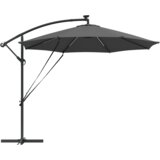  Senčnik Antracit 294 x 294 x 248 cm Poliester in aluminij, (5000187725) | Shoptok.si