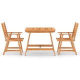  3-dijelni vrtni blagovaonski set od masivnog bagremovog drva | shoptok.hr