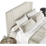 Maison de Rêve Bež oblazinjena zakonska postelja s prostorom za shranjevanje 140x200 cm Musca – | Shoptok.si