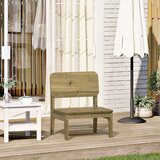  Vrtna stolica 60x52,5x72 cm od impregnirane borovine | shoptok.hr