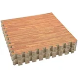 Platno za bazen 12 pcs Rjava 4,32 ㎡ EVA pena, (5000207941)