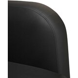 SOFA za dvije osobe crna 110 cm umjetna koža | shoptok.hr