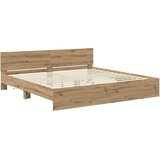  Krevetna konstrukcija Umjetnički hrast 200 x 200 cm | Eponuda.com