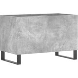 vidaXL Omarica za gramofonske plošče betonsko siva 74,5x38x48 cm les | Shoptok.si