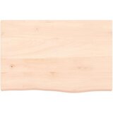 Stolna ploča 60 x 40 x 2 cm od netretirane masivne hrastovine | shoptok.hr