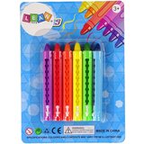  Set dugih pastelnih bojica 6 komada Slike