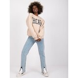 ex moda Sweatshirt-EM-BL-617-C.29X-beige | Shoptok.si