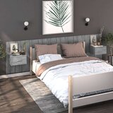  Stenska nočna omarica siva sonoma, (20730231) | Shoptok.si